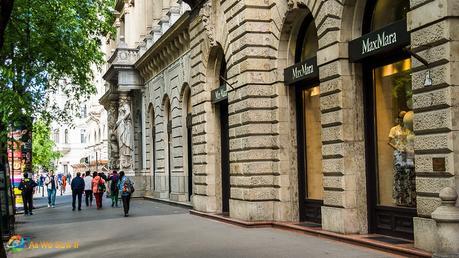Shopping on Budapest's exclusive Andrassy Avenue