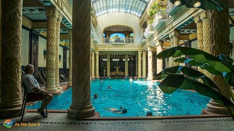 Gellert Baths main pool, Budapest