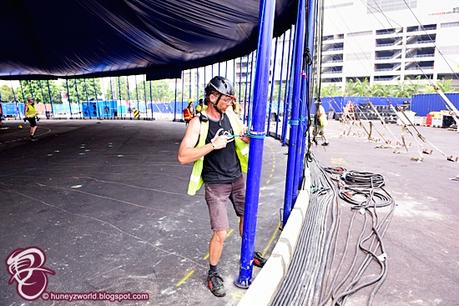 The BIG TOP Is All Ready For Cirque Du Soleil's TOTEM In Singapore