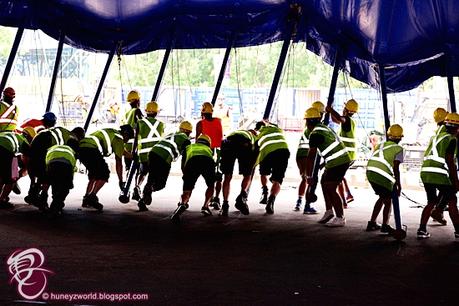 The BIG TOP Is All Ready For Cirque Du Soleil's TOTEM In Singapore