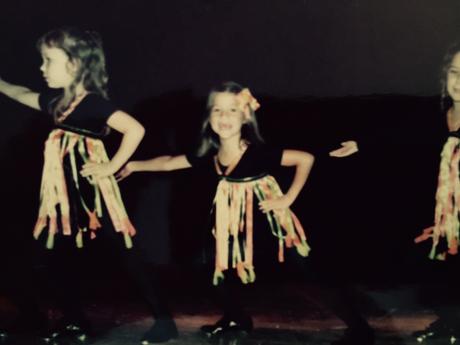 My younger self ... dancing.