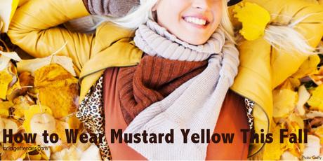 How to Wear Mustard Yellow This Fall