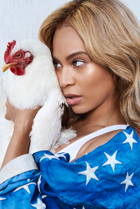 Beyoncé  Goes All Out In American Inspired Photo Shoot For Beat Magaize