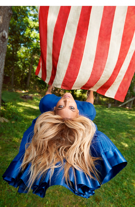 Beyoncé  Goes All Out In American Inspired Photo Shoot For Beat Magaize