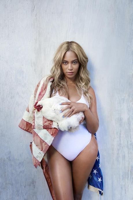 Beyoncé  Goes All Out In American Inspired Photo Shoot For Beat Magaize