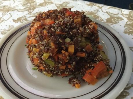 Navratri - Quinoa Warm Salad ,Wholesome and Healthy -Saatvik Aahar