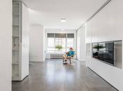 Movable Walls Instantly Transform Small Vacation Home from Two-Bedroom Studio