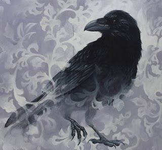Bryan Holland - crow artist - graphic nature in action