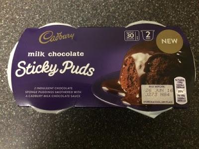 Today's Review: Cadbury Milk Chocolate Sticky Puds