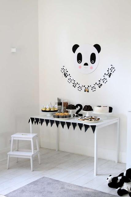 Super Cute and Creative Panda Party by Little Paper Plate Events
