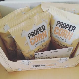 Propercorn Smooth Peanut & Almond Popcorn