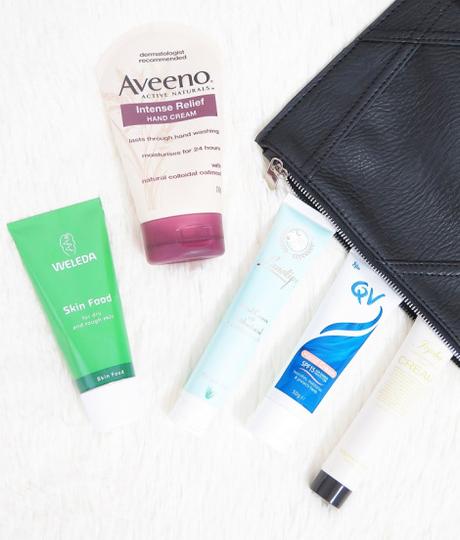 aveeno intense relief hand cream, weleda skin food, lanolips antibacterial hand cream qv spf15 hand cream springfields jojoba hand cream review