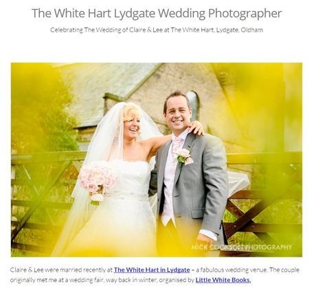 Wedding Photography at the White Hart Lydgate