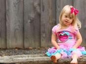 Girl with Down Syndrome Changing Face Modeling