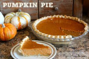 Homemade Pumpkin Pie