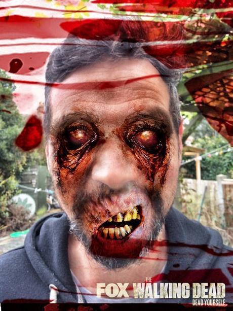 #Halloween Our Podcast Presenters Turn Zombie With #TheWalkingDead App @TWDeadYourself