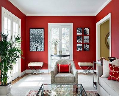 Modern and Classy Décor Ideas - red tinges