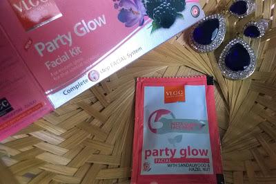 VLCC Party Glow Facial Kit Review & Price