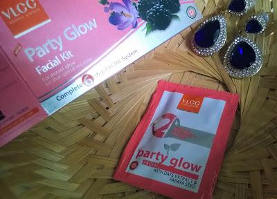 VLCC Party Glow Facial Kit Review & Price