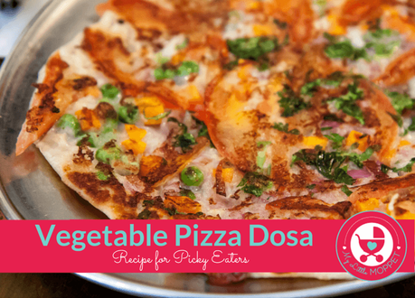 Vegetable Pizza Dosa Recipe