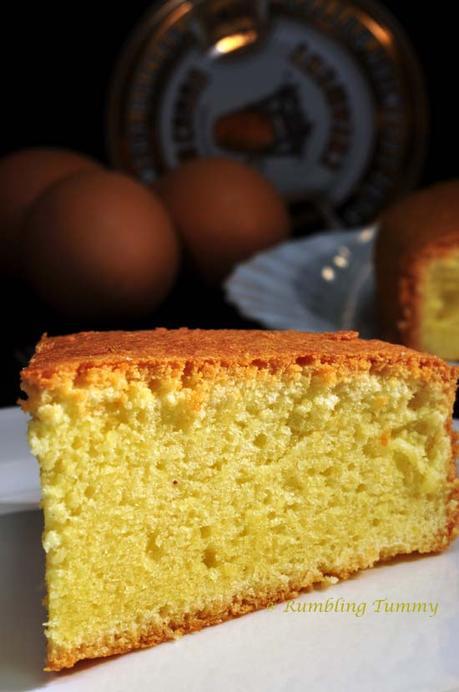 Air Fried Almond Butter Cake