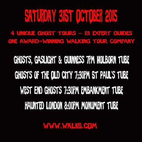 #Halloween #London Walks Spooky Radio Nite! This Saturday 24th October 6pm - Midnight @podbeancom