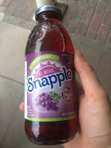 Today's Review: Grapeade Snapple