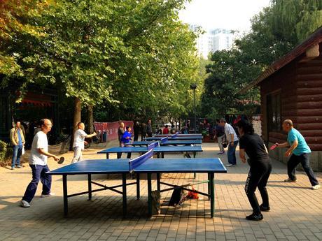 Playing Ping Pong in China | Mint Mocha Musings