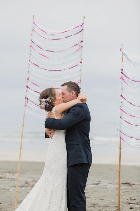 Ohope DIY Beach Wedding by Courtney Horwood Photography