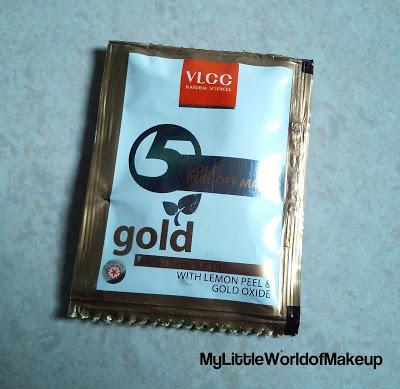 VLCC Gold Facial Kit Review