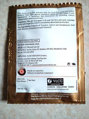 VLCC Gold Facial Kit Review