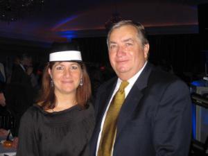 How about this plastic hat given out at my cousin Michael's wedding? They were fabulous and we all wore them.