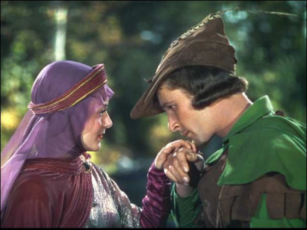 Lady Marian (Olivia de Havilland) & Robin Hood (Errol Flynn)