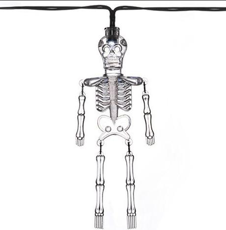 Acrylic Skeleton Halloween String Lights