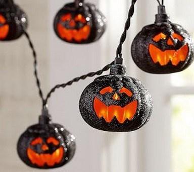 Pumpkin Halloween String Lights