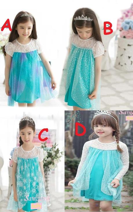 Dress Frozen Untuk Anak Terbaru