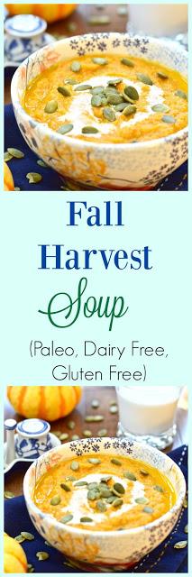 Fall Harvest Soup (Paleo, GAPS, Whole 30, Dairy Free)