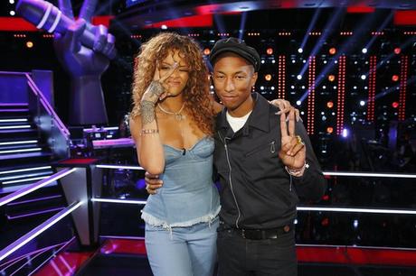 Rihanna Joins The Voice Tonight