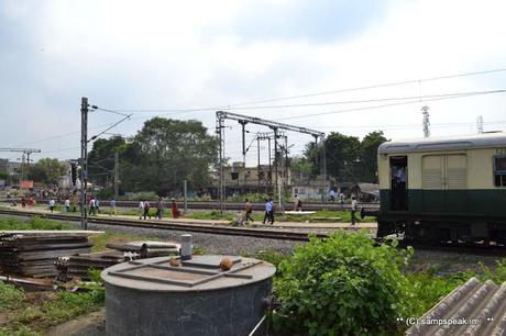 folly of people crossing Railway tracks - despite so many fatal accidents