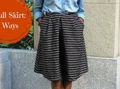 Ways Wear Full Skirt Office