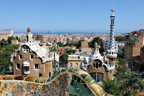 Entrance to Parc Guell, Barcelona