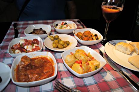 Tapas make a good dinner when you don't want to wait for Spanish dinner hour