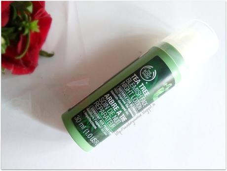 The Body Shop Tea Tree Blemish Fade Night Lotion Review