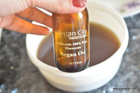 argan oil for damaged hair