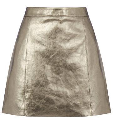 Metallic leather pelmet skirt warehouse
