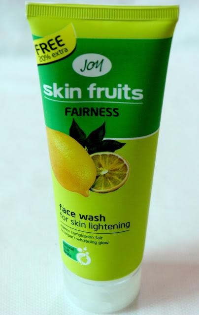 Joy Skin Fruits Fairness Face Wash Review
