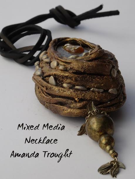 Material Mondays - Mixed Media Necklace