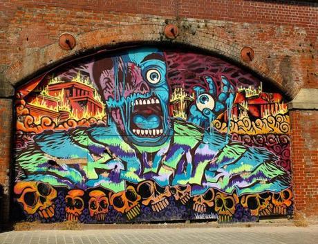Top 10 Beautifully Scary Halloween Street Art