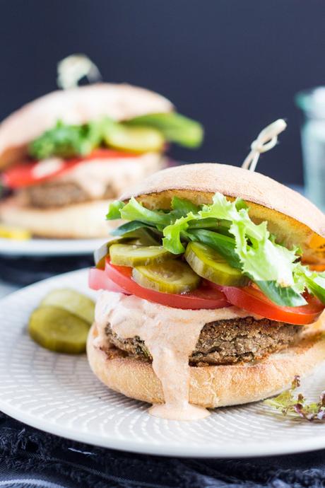 Spiced Chickpea Burgers