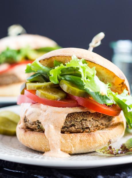 Spiced Chickpea Burgers